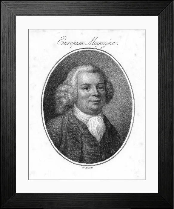 Framed Print : James Brindley, English Engineer Framed Print : James Brindley, English Engineer