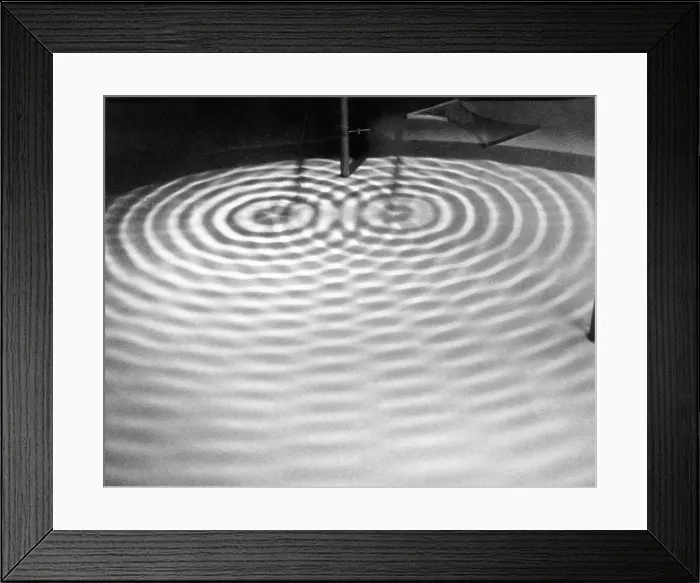 Framed Print : Intersecting Ripples Framed Print : Intersecting Ripples