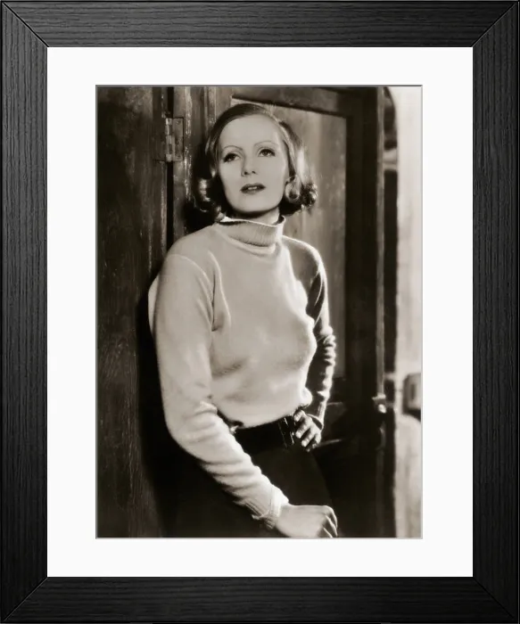 Framed Print : Greta Garbo, Hollywood Movie Star
