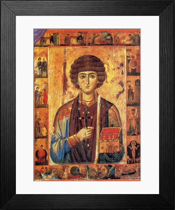 Framed Print : Pantaleon, Patron Saint of Physicians Framed Print : Pantaleon, Patron Saint of Physicians