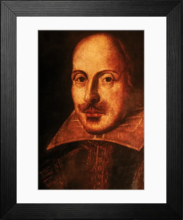 Framed Print : William Shakespeare, English Poet and Playwright Framed Print : William Shakespeare, English Poet and Playwright