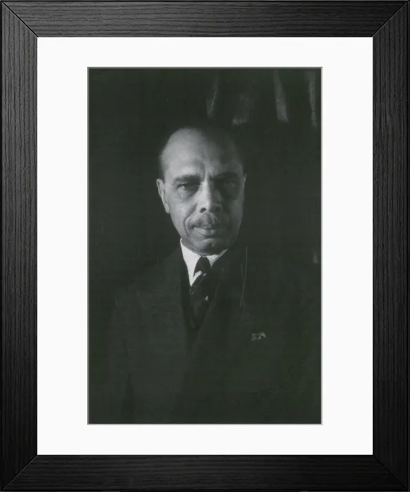 Framed Print : James Weldon Johnson, American Author and Activist Framed Print : James Weldon Johnson, American Author and Activist