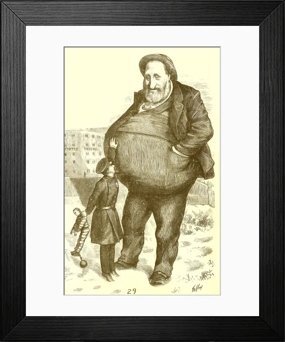 Framed Print : William 'Boss' Tweed, American Politician