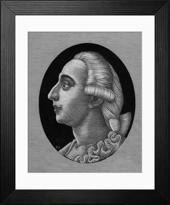 Framed Print : Giacomo Casanova, Italian Author Framed Print : Giacomo Casanova, Italian Author