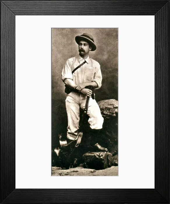 Framed Print : Mehmed Emin Pasha, German Physician Framed Print : Mehmed Emin Pasha, German Physician