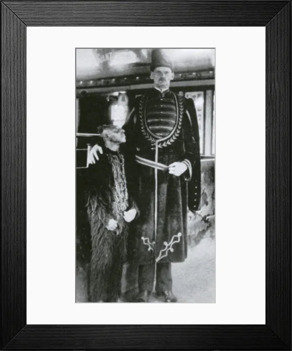 Framed Print : Paul Herold and Zip the Pinhead