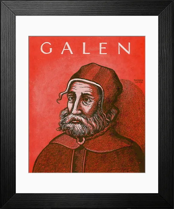 Framed Print : Galen, Ancient Greek Physician Framed Print : Galen, Ancient Greek Physician