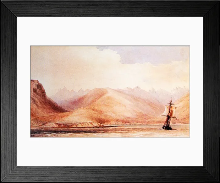 Framed Print : Voyage of HMS Beagle Framed Print : Voyage of HMS Beagle