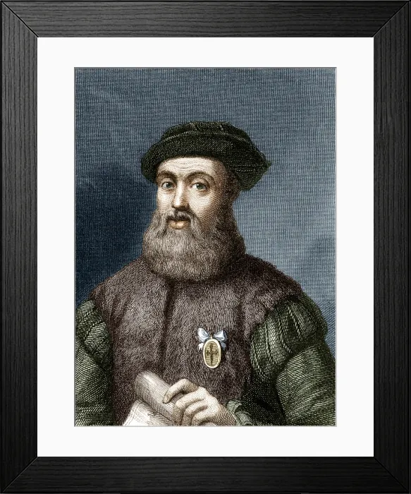 Framed Print : Ferdinand Magellan, Portuguese Explorer Framed Print : Ferdinand Magellan, Portuguese Explorer
