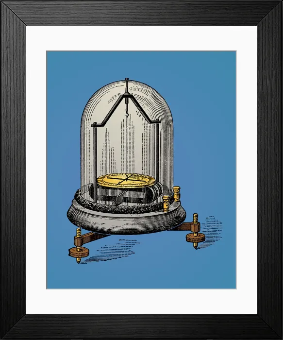 Framed Print : Astatic Galvanometer Framed Print : Astatic Galvanometer
