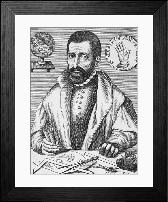 Framed Print : Jean Taisnier, Belgian Mathematician Framed Print : Jean Taisnier, Belgian Mathematician