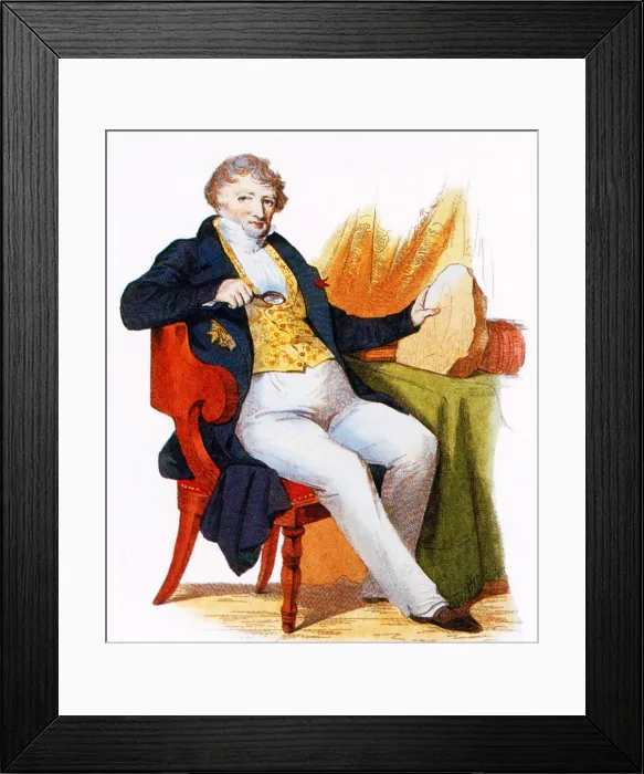 Framed Print : Georges Cuvier, French Naturalist Framed Print : Georges Cuvier, French Naturalist