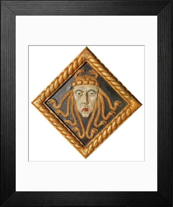 Framed Print : Medusa, Legendary Creature