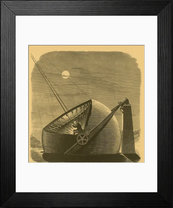 Framed Print : Telescope designed by Daniel C. Chapman Framed Print : Telescope designed by Daniel C. Chapman
