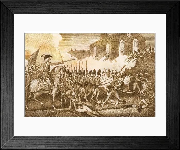Framed Print : Battle of Concord, 1775 Framed Print : Battle of Concord, 1775