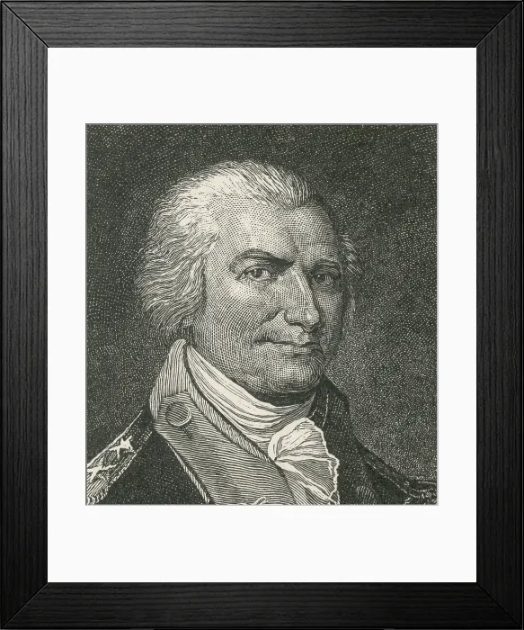 Framed Print : Arthur St. Clair, American Politician Framed Print : Arthur St. Clair, American Politician