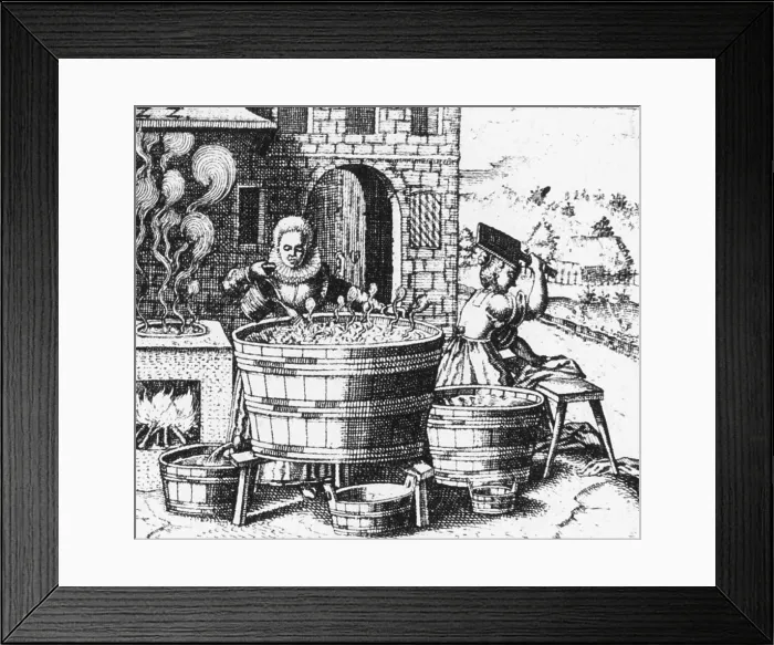 Framed Print : Alchemy Illustration