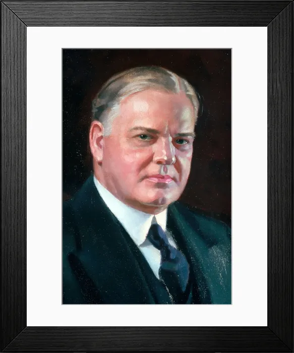 Framed Print : Herbert Hoover, 31st U.S. President Framed Print : Herbert Hoover, 31st U.S. President