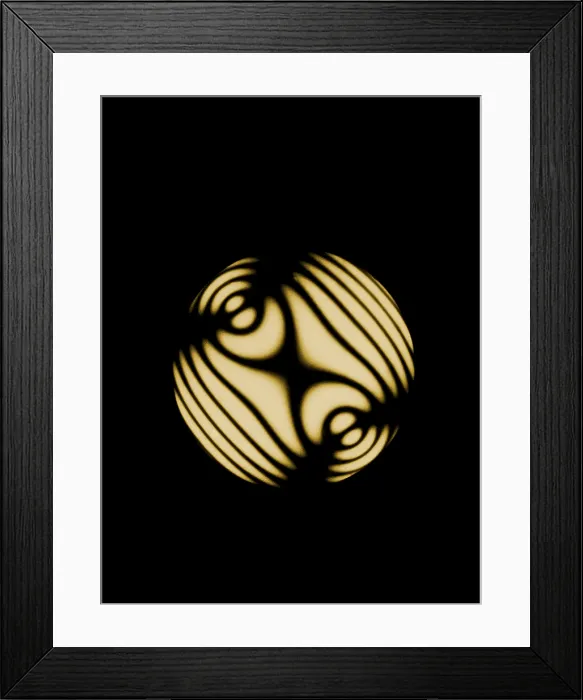 Framed Print : Interference from Mica Framed Print : Interference from Mica