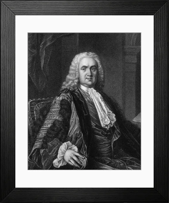 Framed Print : Richard Mead, English Physician and Epidemiologist Framed Print : Richard Mead, English Physician and Epidemiologist