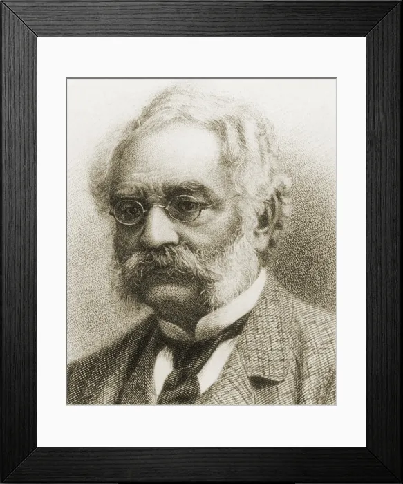 Framed Print : Werner von Siemens, German Inventor Framed Print : Werner von Siemens, German Inventor