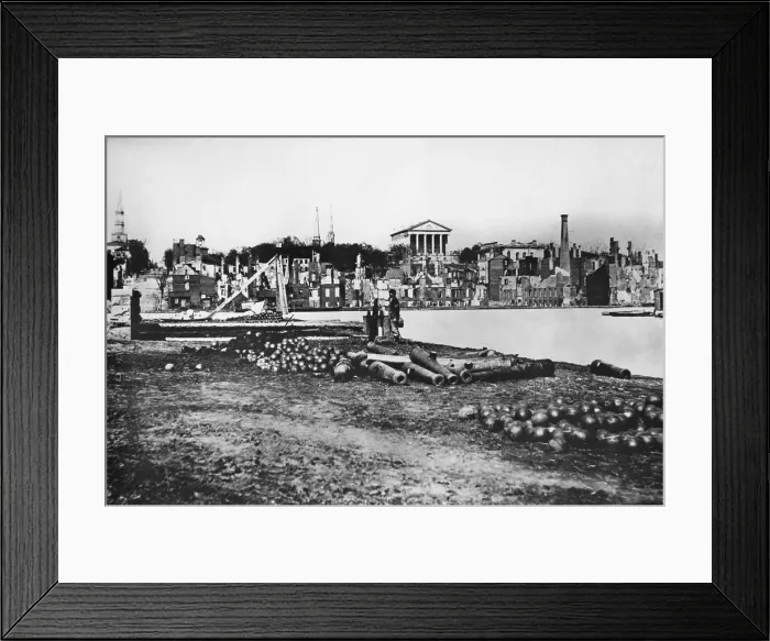 Framed Print : Ruins of Richmond Framed Print : Ruins of Richmond