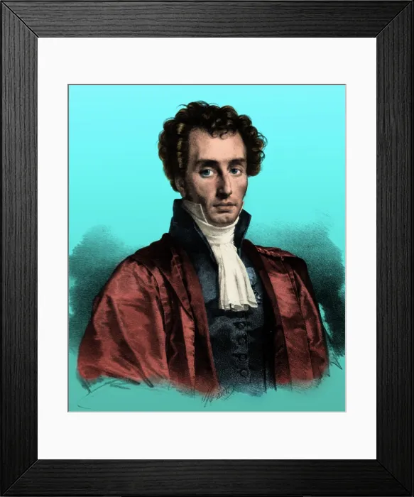 Framed Print : Mathieu Orfila, Spanish-French Toxicologist Framed Print : Mathieu Orfila, Spanish-French Toxicologist