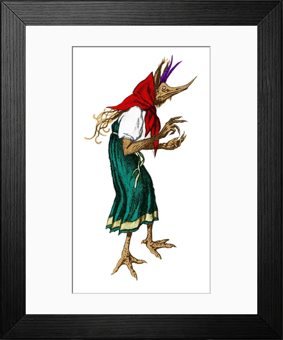 Framed Print : Kikimora, Legendary Creature Framed Print : Kikimora, Legendary Creature