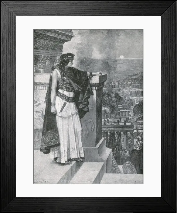 Framed Print : Zenobia, Queen of Palmyrene Empire Framed Print : Zenobia, Queen of Palmyrene Empire
