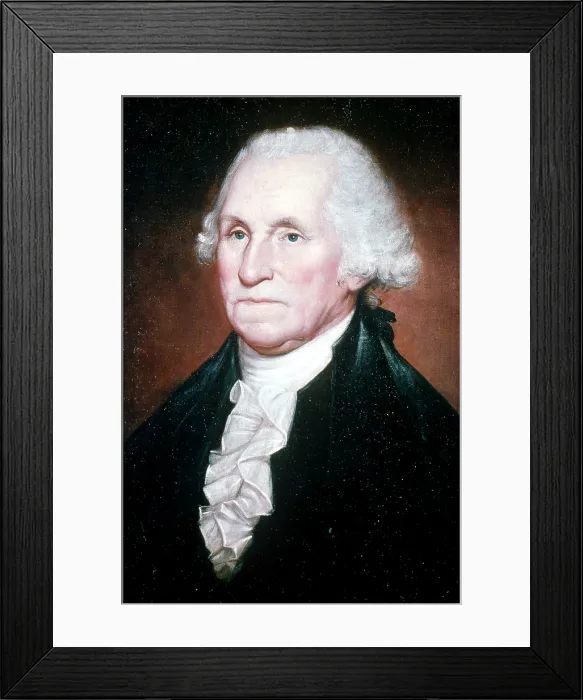 Framed Print : George Washington, 1st U.S. President Framed Print : George Washington, 1st U.S. President