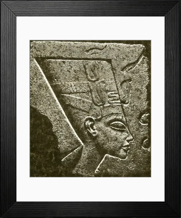 Framed Print : Nefertiti, Ancient Egyptian Queen