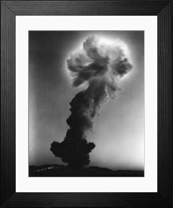 Framed Print : Operation Plumbbob SMOKY, 1957