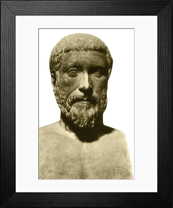 Framed Print : Pythagoras, Greek Mathematician and Philosopher