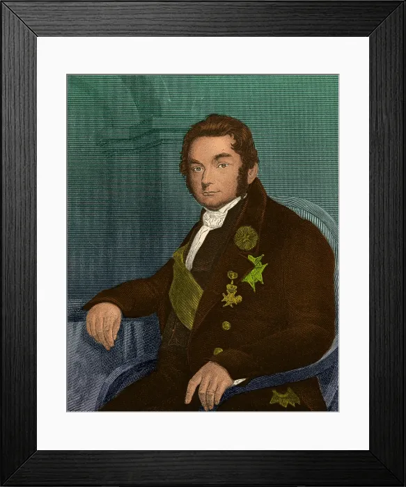 Framed Print : Jons Jacob Berzelius, Swedish Chemist Framed Print : Jons Jacob Berzelius, Swedish Chemist