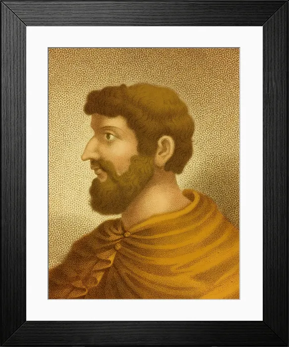 Framed Print : Callimachus, Ancient Greek Poet and Scholar Framed Print : Callimachus, Ancient Greek Poet and Scholar