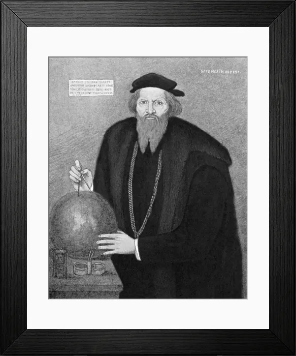 Framed Print : Sebastian Cabot, Italian Explorer Framed Print : Sebastian Cabot, Italian Explorer