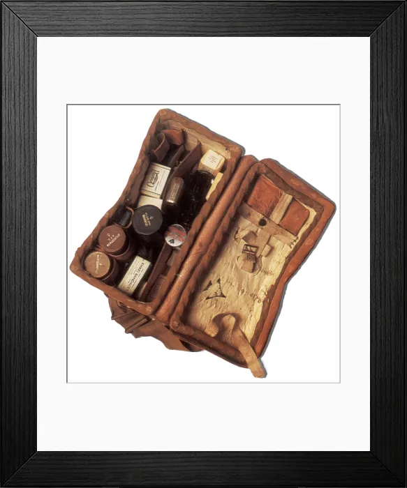Framed Print : WWII Doctor's Field Kit Framed Print : WWII Doctor's Field Kit