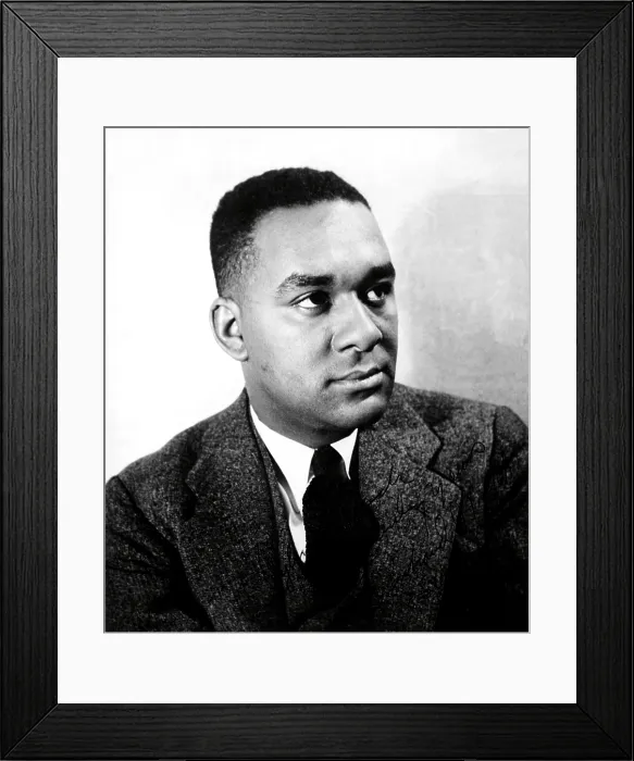 Framed Print : Richard Wright, American Author Framed Print : Richard Wright, American Author