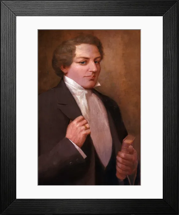 Framed Print : Joseph Smith, founder of Mormonism, History of religion