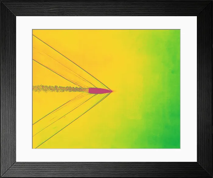 Framed Print : Bullet through air Framed Print : Bullet through air