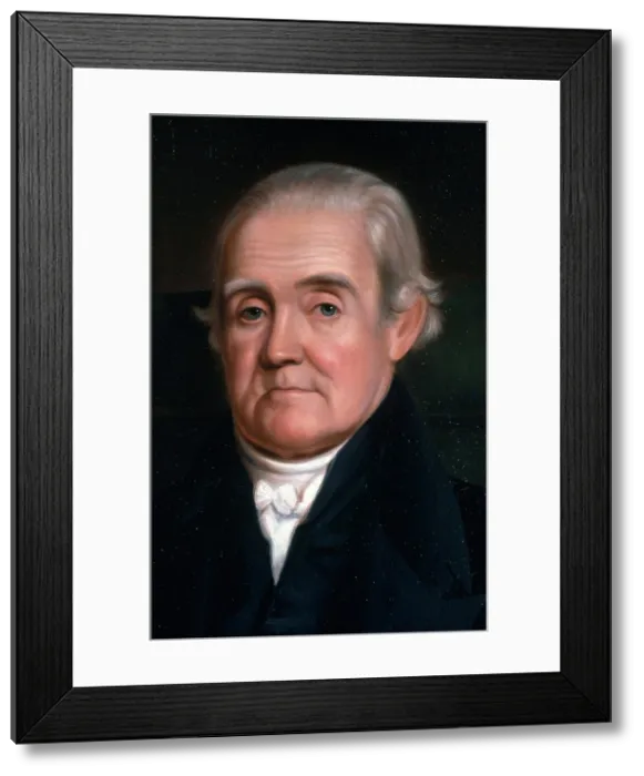 Framed Print : Noah Webster, American Author