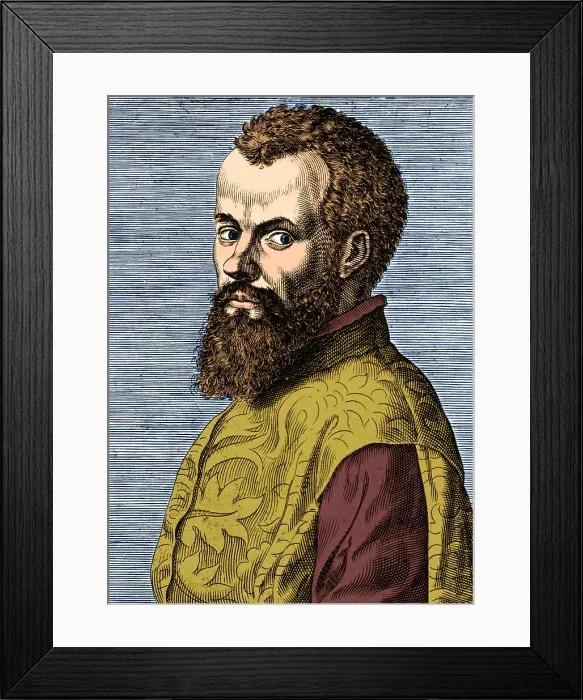 Framed Print : Andreas Vesalius, Flemish Anatomist Framed Print : Andreas Vesalius, Flemish Anatomist