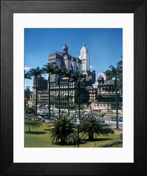 Framed Print : Sao Paolo, Brazil, 1940s Framed Print : Sao Paolo, Brazil, 1940s
