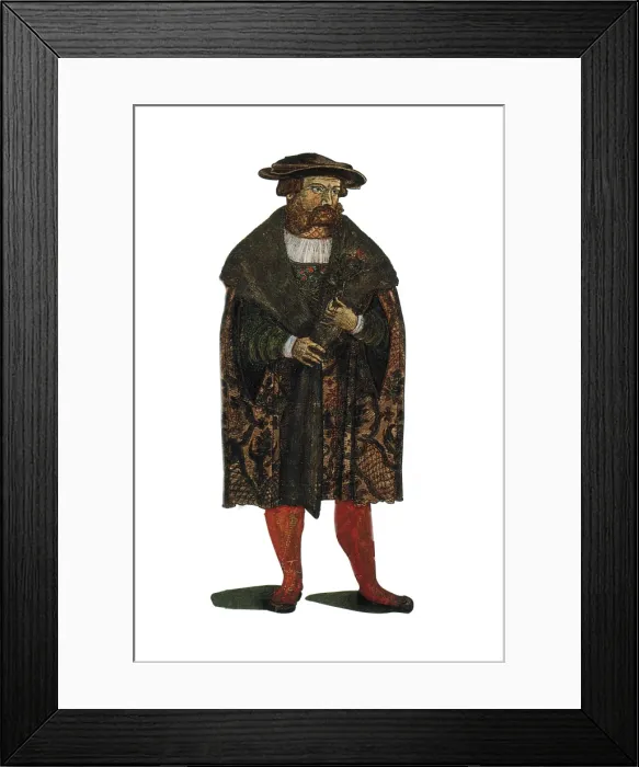 Framed Print : Leonhart Fuchs, German Botanist Framed Print : Leonhart Fuchs, German Botanist