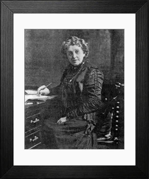Framed Print : Josephine Cochran, American Inventor Framed Print : Josephine Cochran, American Inventor