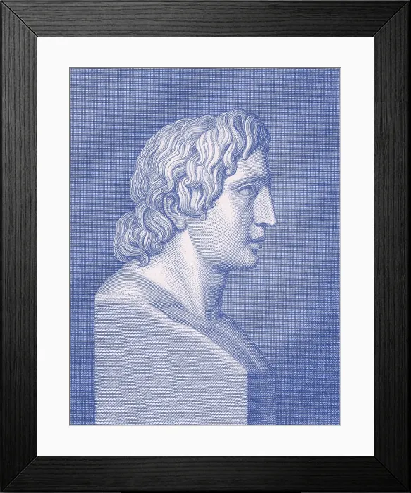 Framed Print : Alexander the Great, Greek King of Macedon Framed Print : Alexander the Great, Greek King of Macedon