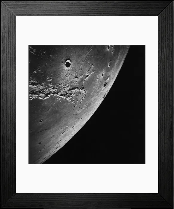 Framed Print : Moon, Apollo 16 Mission Framed Print : Moon, Apollo 16 Mission