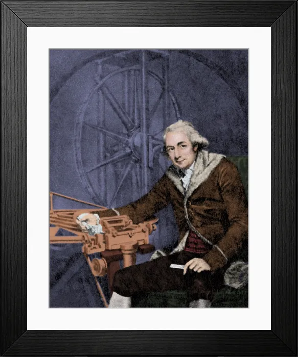 Framed Print : Jesse Ramsden, English Instrument Maker