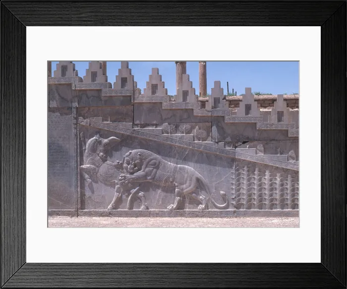 Framed Print : Ancient Persepolis Ruins