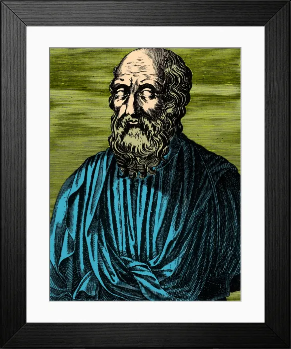 Framed Print : Plato, Ancient Greek Philosopher